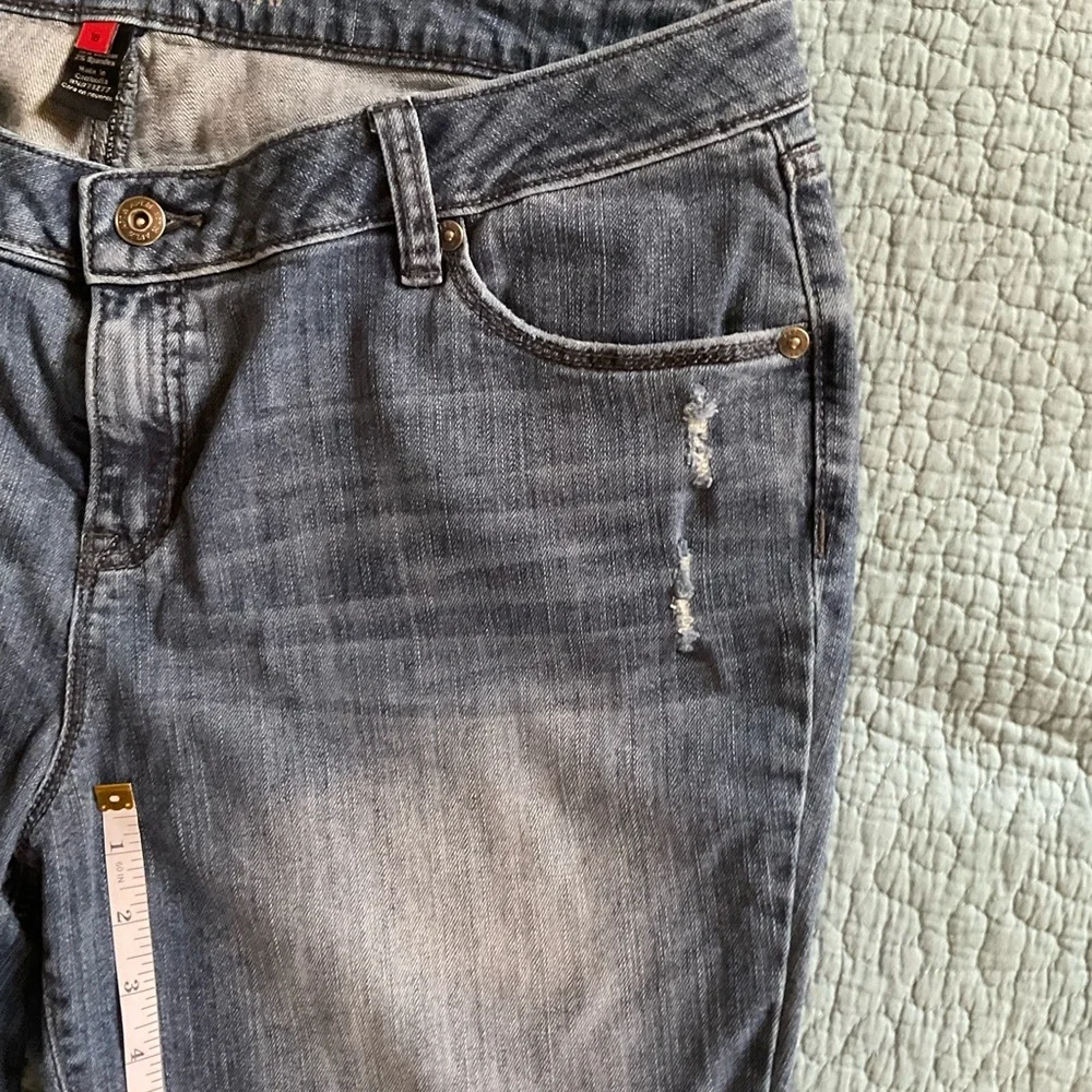 Cute tattered jeans, casual pants, weekend, pants - Picture 6 of 11